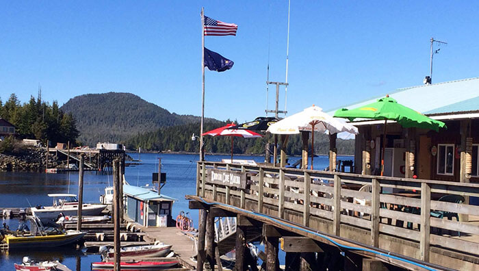 Knudsen Cove Marina in Ketchikan, Alaska