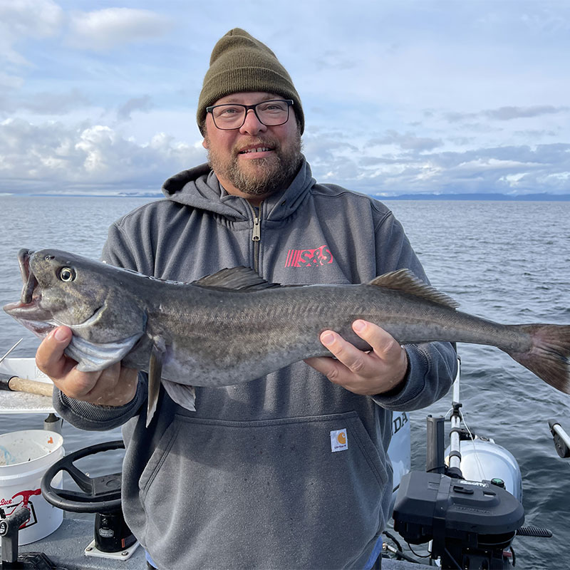 Cod Caught While Fishing in Ketchikan Alaska