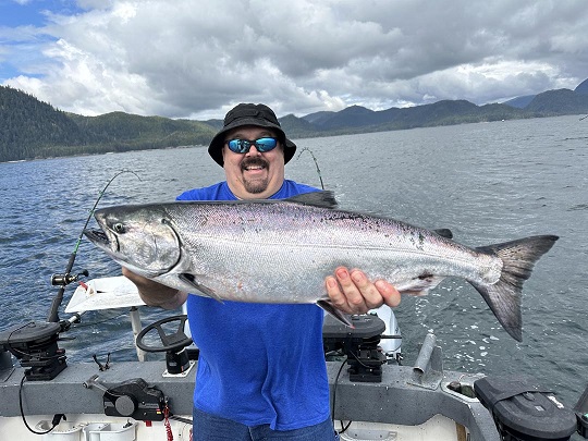 Coho Salmon Fishing Alaska