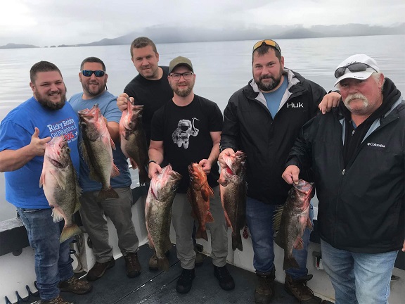 Fishing For Salmon And Halibut In Knudson Cove AK