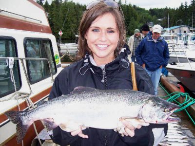 Ketchikan, Alaska Chartered Salmon Fishing Trips