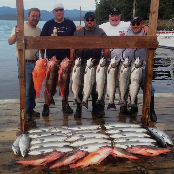 Guided King Salmon Fishing Charter For Up To Six in Ketchikan, Alaska