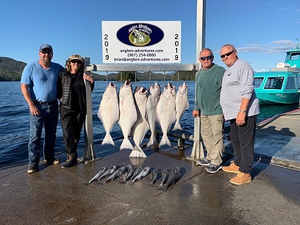 Halibut & Salmon Fishing Charters In Summer Of 2021