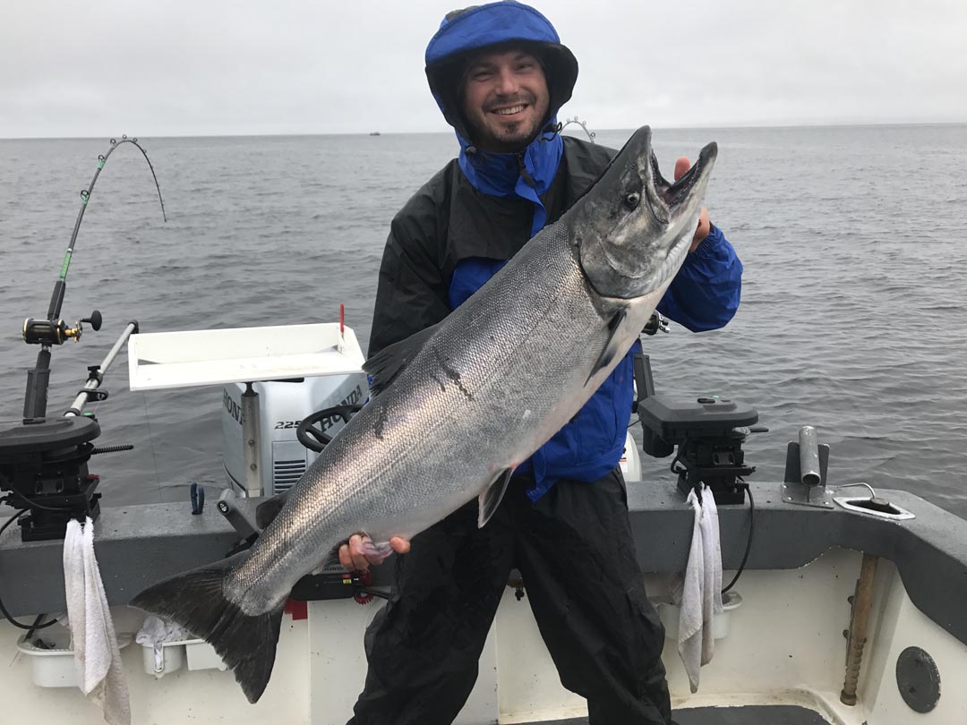 Fishing For King Salmon in Ketchikan, Alaska