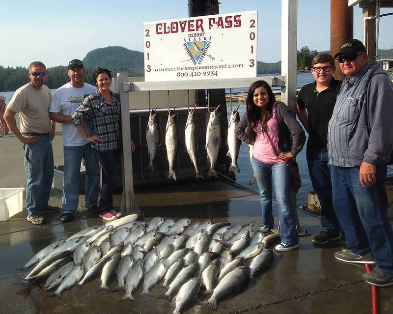 Silver Salmon Guided Fishing Trip for Six Alaska